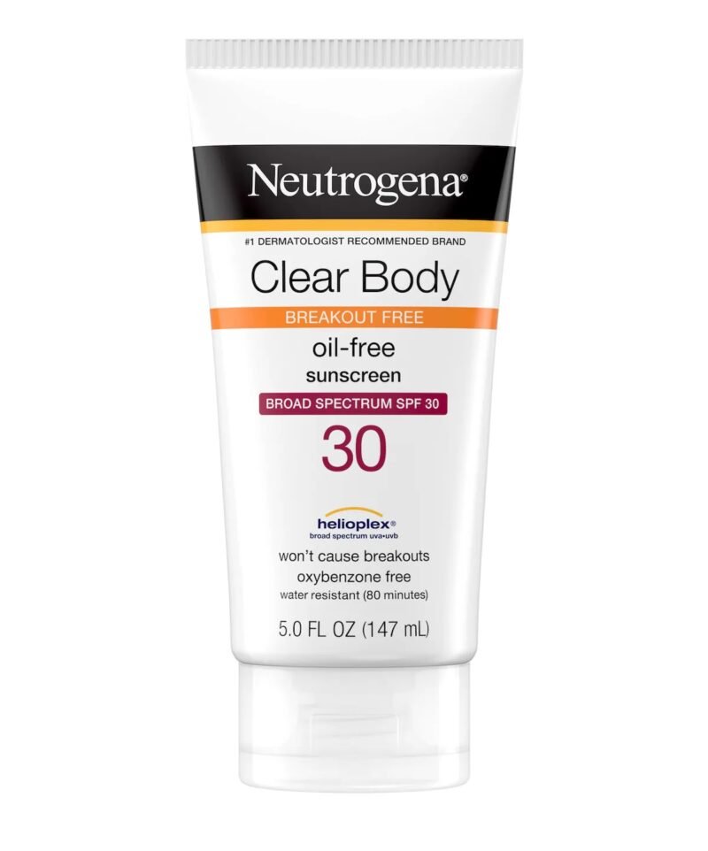 Protector Solar para piel grasa de Neutrogena Clear Body