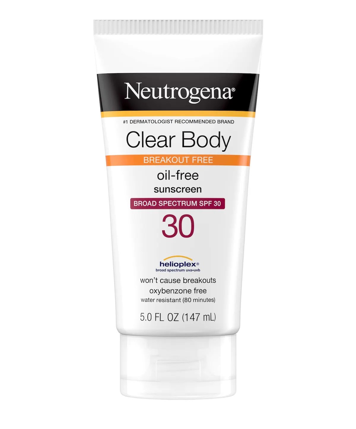 Protector Solar para piel grasa de Neutrogena Clear Body