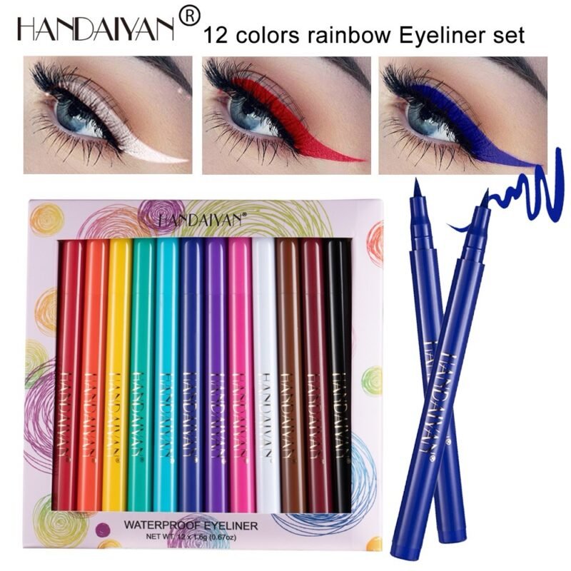 Delineador de ojos handaiyam de 12 pcs - Imagen 2