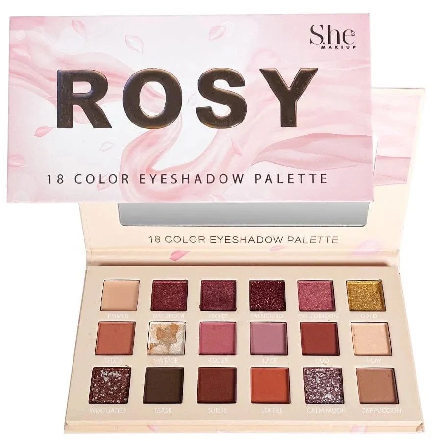 Paleta de sombras She Rosy