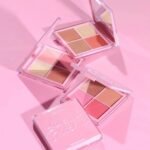 Paleta de Blush, Bronzer e Iluminador de Beauty creations keep me blushin