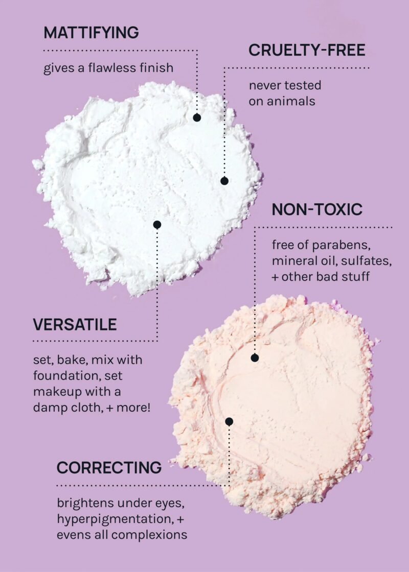 Polvos AOA PUFF + SET SETTING POWDER - Imagen 3