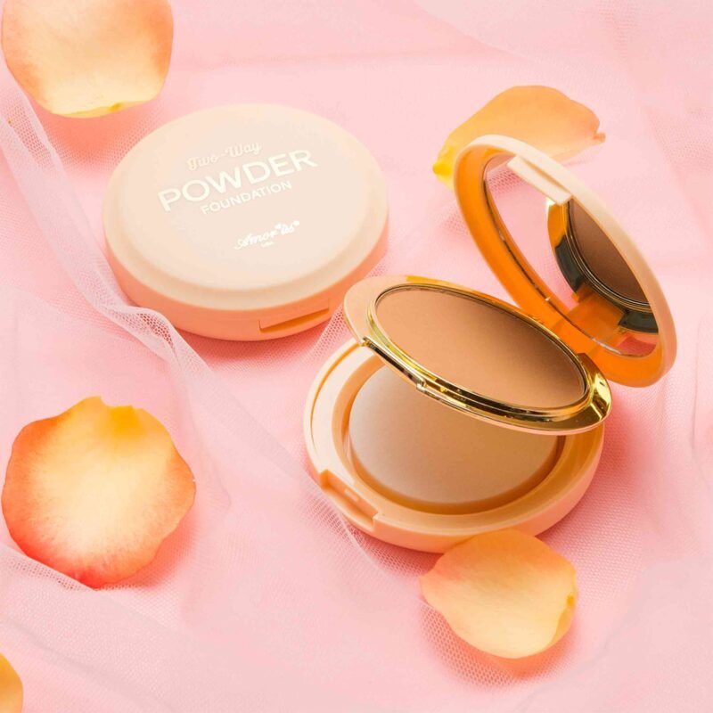 POLVO COMPACTO AMOR US BEIGE TWO WAYS - Imagen 4