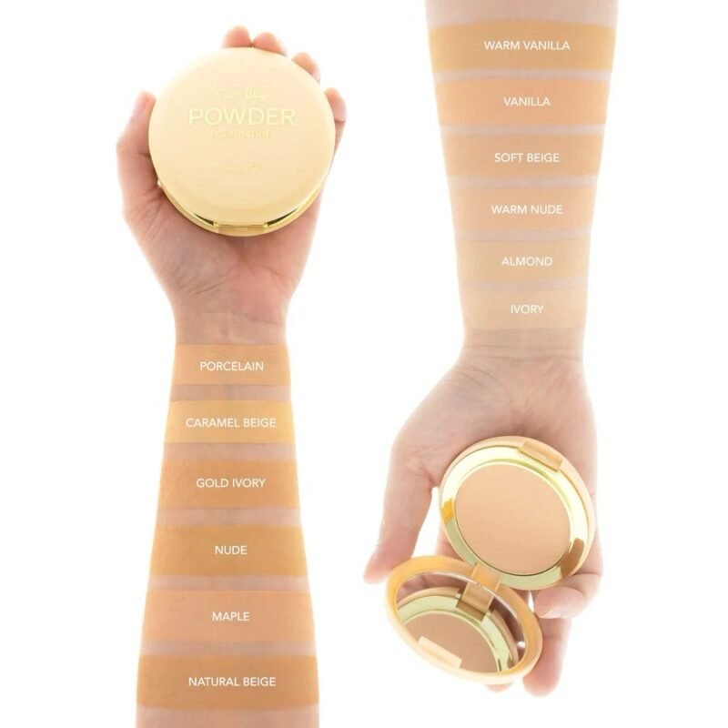 POLVO COMPACTO AMOR US BEIGE TWO WAYS - Imagen 3