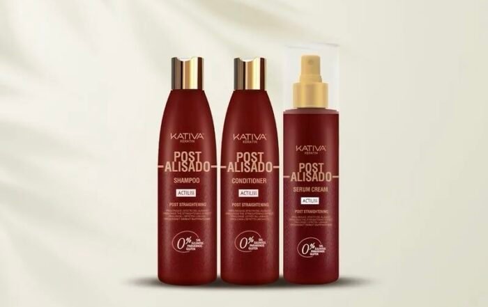 KATIVA KERATIN POST ALISADO CHAMPÚ, ACONDICIONADOR & SERUM - Imagen 1