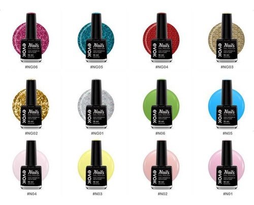 Esmalte Gel Semipermanente Evok