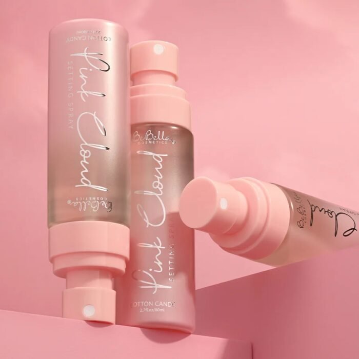 SELLADOR DE MAQUILLAJE PINK CLOUD COTTON CANDY 80ML BE BELLA - Imagen 1