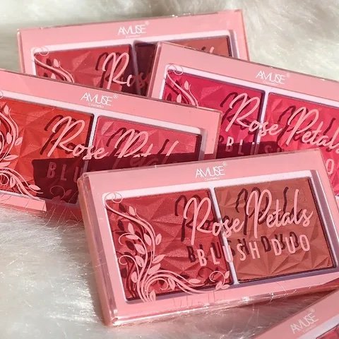 Amuse Rose Petals Blush Duo