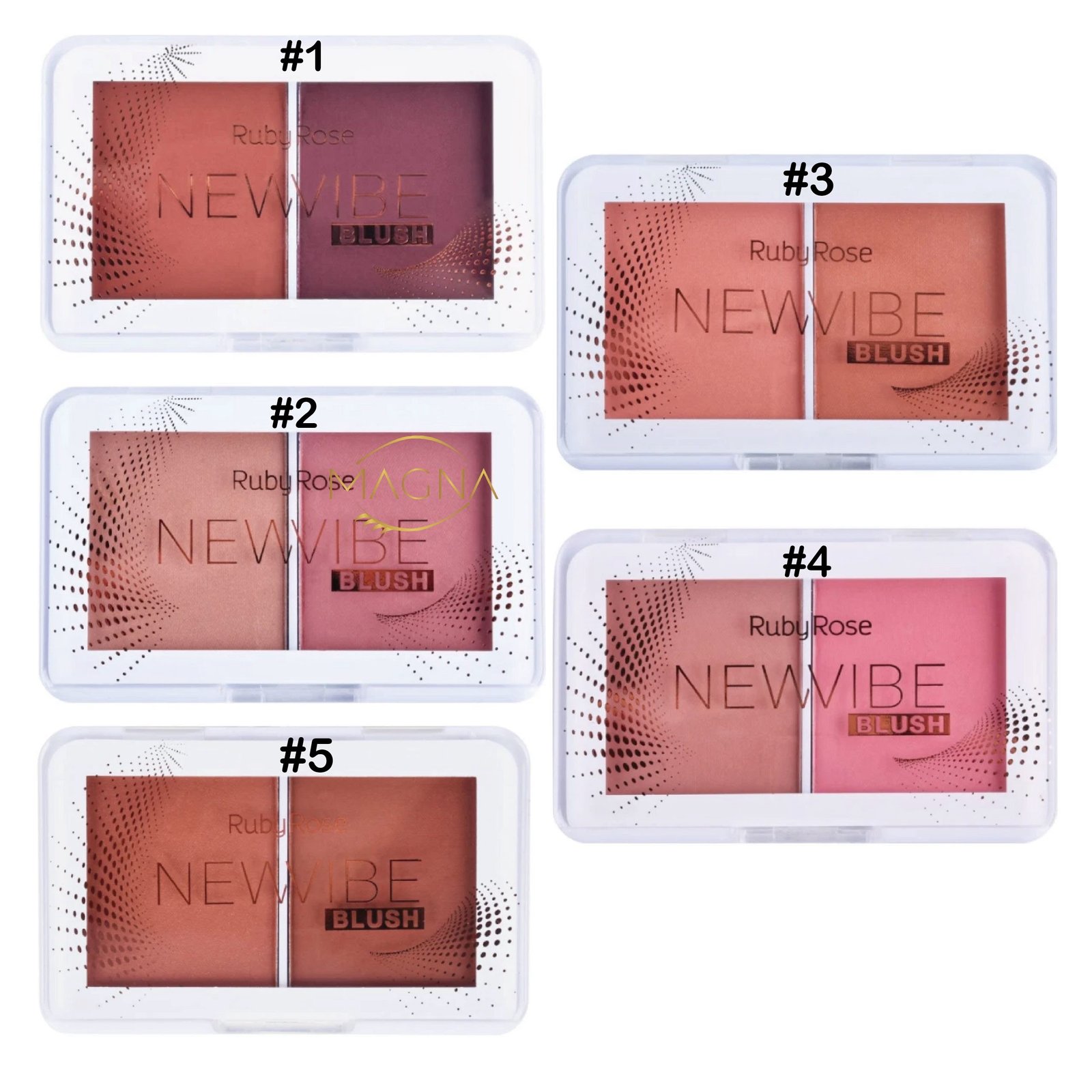 Blush compacto de Ruby rose New vibe blush