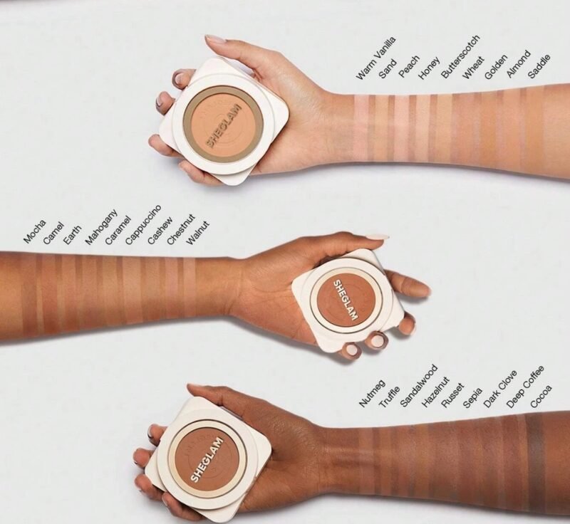 Polvos Compactos de Sheglam /shein - Imagen 2