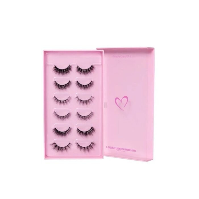 Pestañas BEAUTY CREATIONS CASUALLY LASHED FAUX MINK LASH SET - Imagen 3