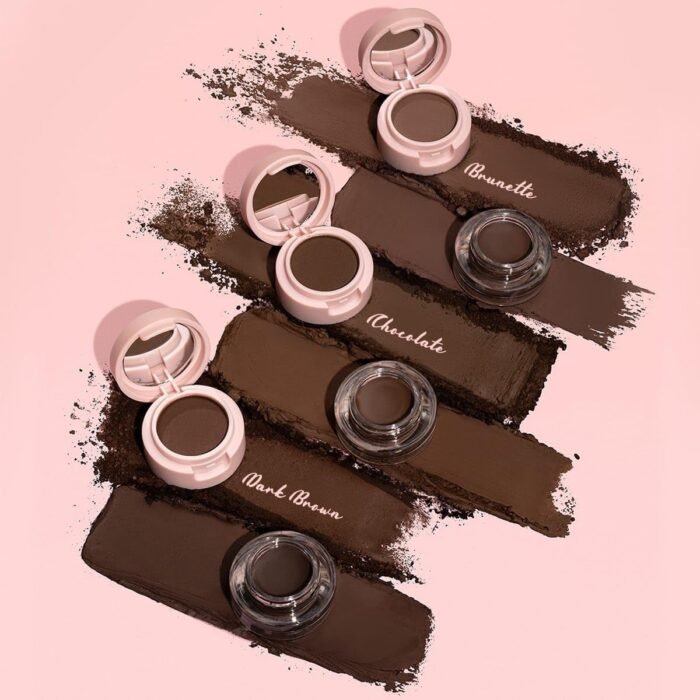 Gel y sombra de Cejas Amour Us Brown crema Define - Imagen 2