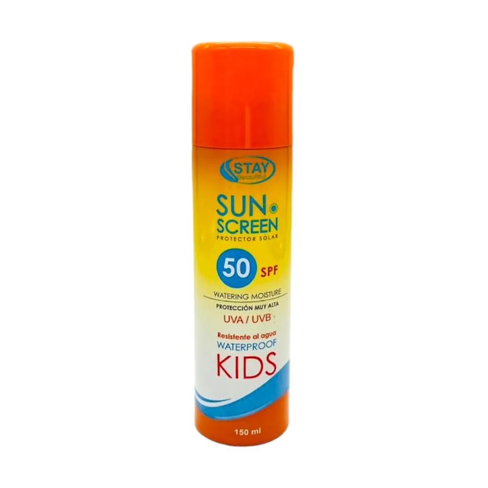 Bloqueador solar Stay Beautiful resistente al agua