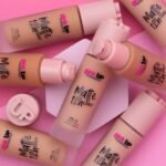 Base de maquillaje Mega cover de alta cobertura Pink up bloqueador solar 16 SPF