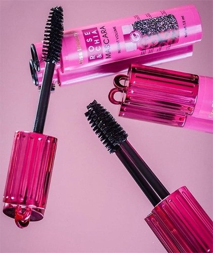 Mascara De Pestañas Con Serum Reparador De Rosa & Chia Volum