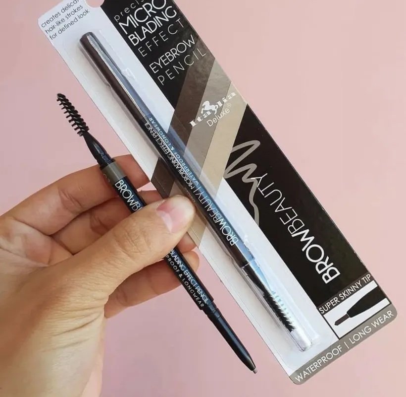 Lápiz Con Cepillo Para Cejas Italia Efecto Microblading