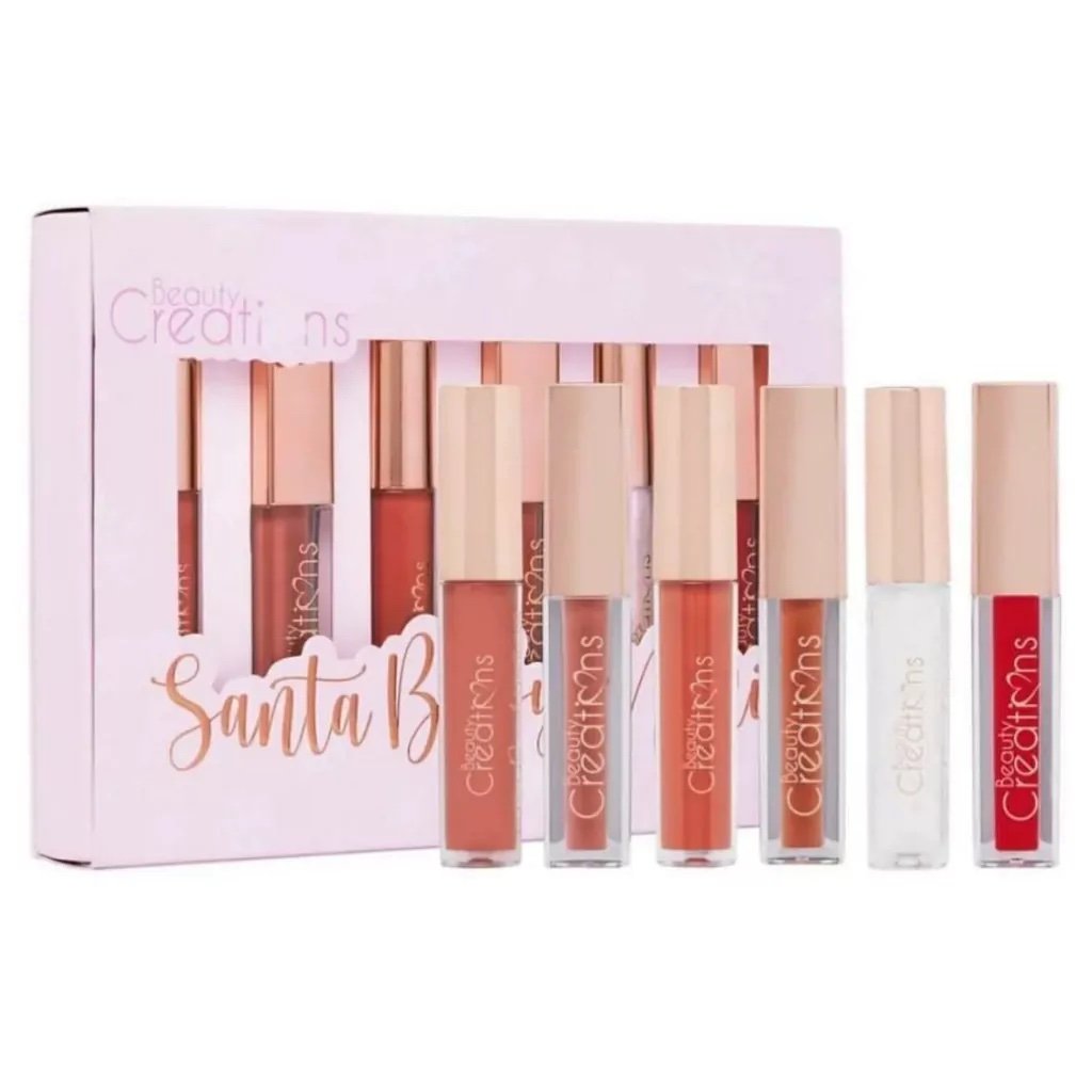 Beauty creations santa baby mini lip set