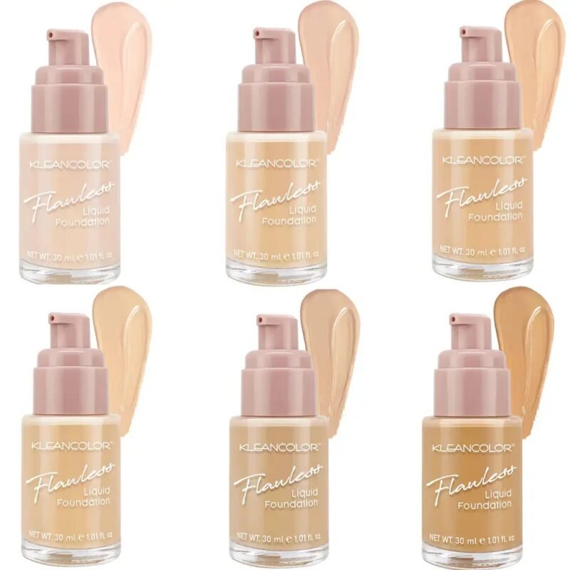 Base ,KLEANCOLOR  FLAWLESS LIQUID FOUNDATION - Imagen 2