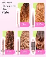 Wavytalk Rizador 5 en 1, juego de rizador con cepillo - Imagen 2