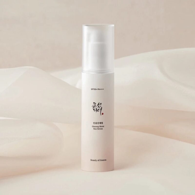 Suero solar húmedo con ginseng (SPF 50+ PA++++