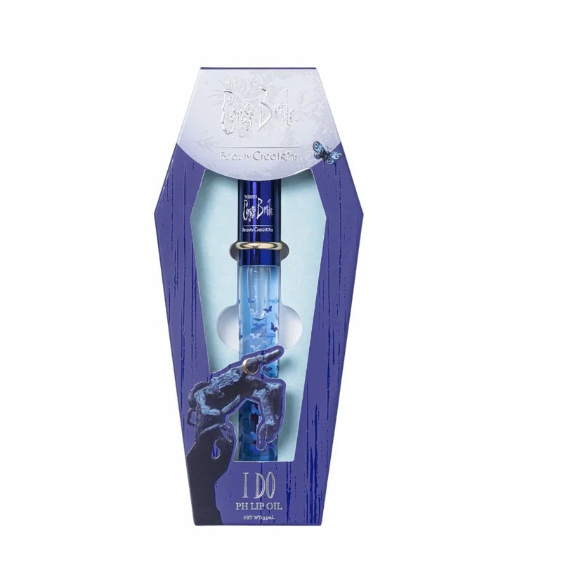BEAUTY CREATIONS X EL CADÁVER DE LA NOVIA DE TIM BURTON – PH LIP OIL «I DO: VOWS»