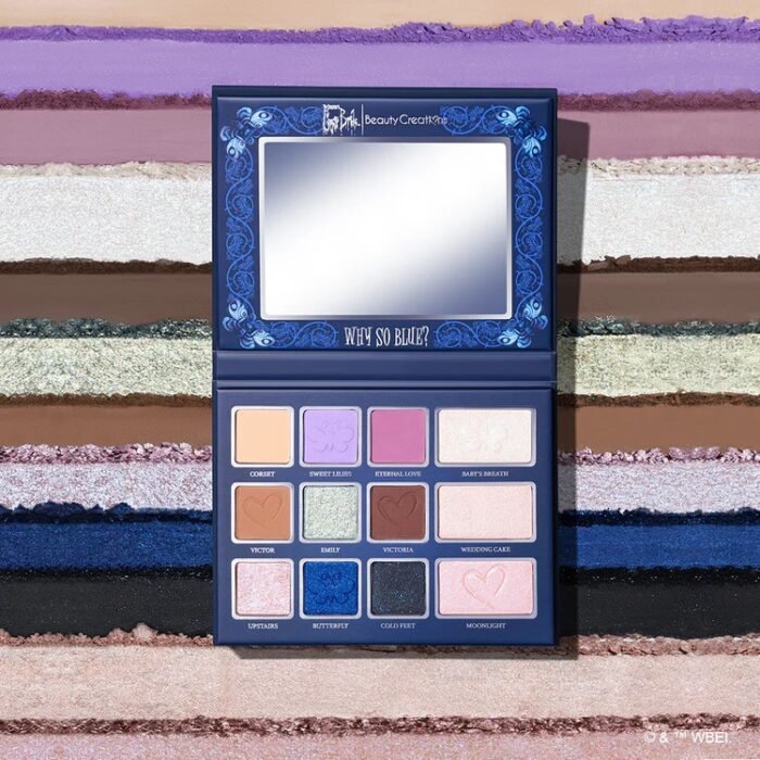 TIM BURTON'S CORPSE BRIDE X BEAUTY CREATIONS "WHY SO BLUE?" MULTI-USE PALETTE - Imagen 2