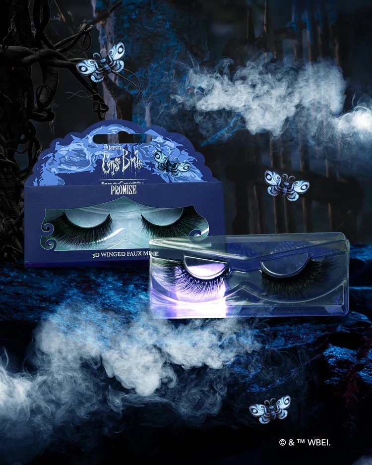 TIM BURTON’S CORPSE BRIDE X BEAUTY CREATIONS «PROMISE» 3D WINGED FAUX MINK (LASHES)
