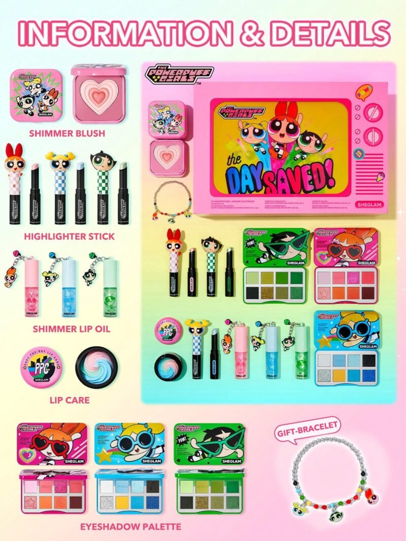 Colección Completa Chicas Súper poderosas X SHEGLAM - Imagen 2