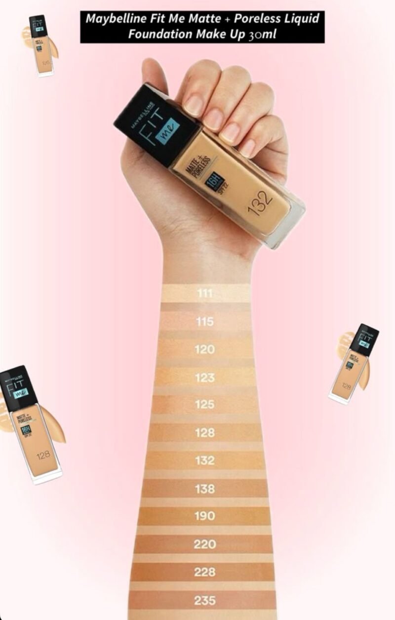 Base Maybelline Fit Me Matte+Porless - Imagen 2