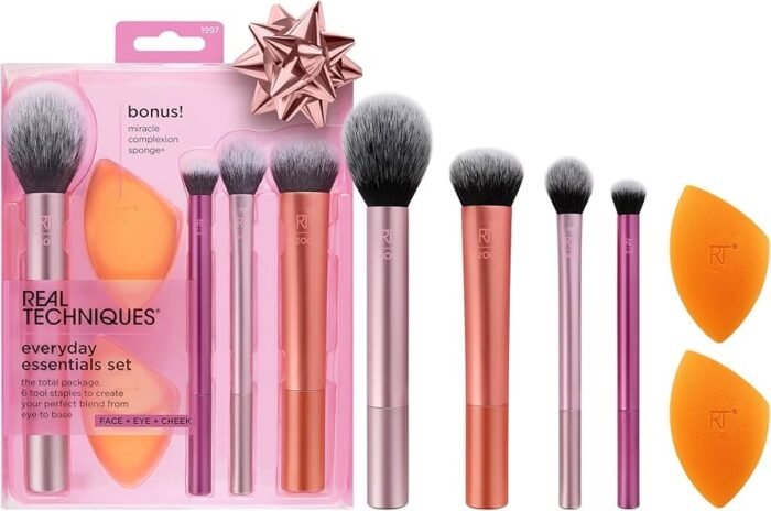 Set de brochas + esponja Everyday Essentials Real Techniques - Imagen 3