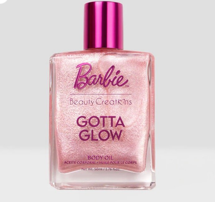 Beauty Creations Barbie Gotta Glow Aceite corporal con brillo