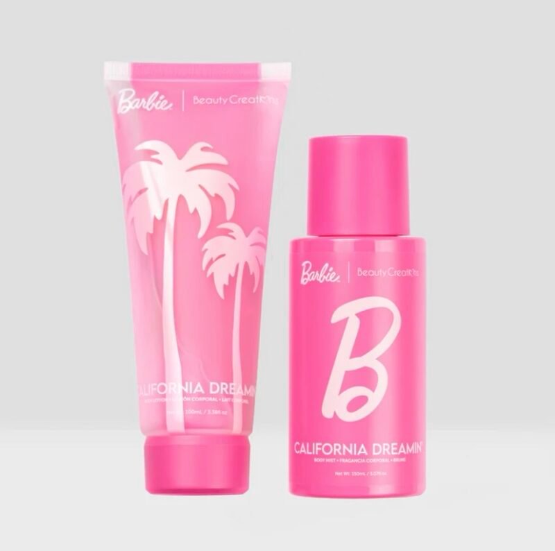 SET DE LOCIÓN Y SPRAY CORPORAL BARBIE "CALIFORNIA DREAMIN'" - Imagen 2