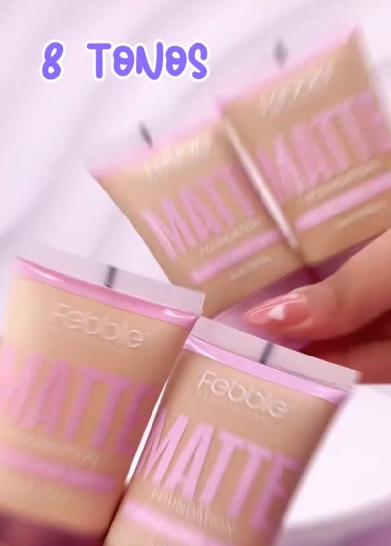 Base de Maquillaje líquida Febble matte - Imagen 3