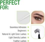 Pegamento pestañas verde DUO - Adhesivo para pestañas con pincel, formulado con vitaminas A, C y E - Imagen 2