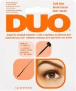 Pegamento DUO Adhesivo líquido para pestañas postizas, color blanco/transparente y oscuro