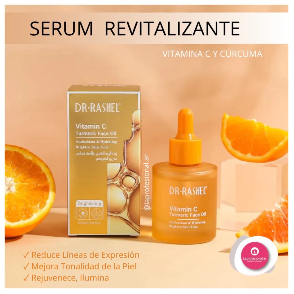 SERUM VITAMINA C Y CURCUMA – DR RASHEL