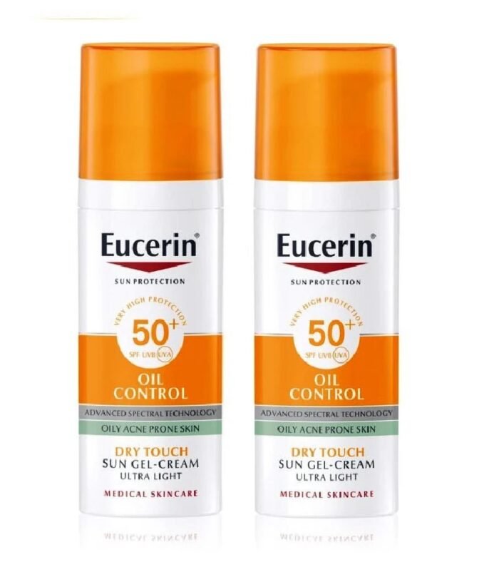 Eucerin Sun Oil Control Gel-Cream Dry Touch SPF50+ 50ml - Imagen 2