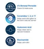 CeraVe Acne Foaming Cream Cleanser  150ml al 4% - Imagen 4