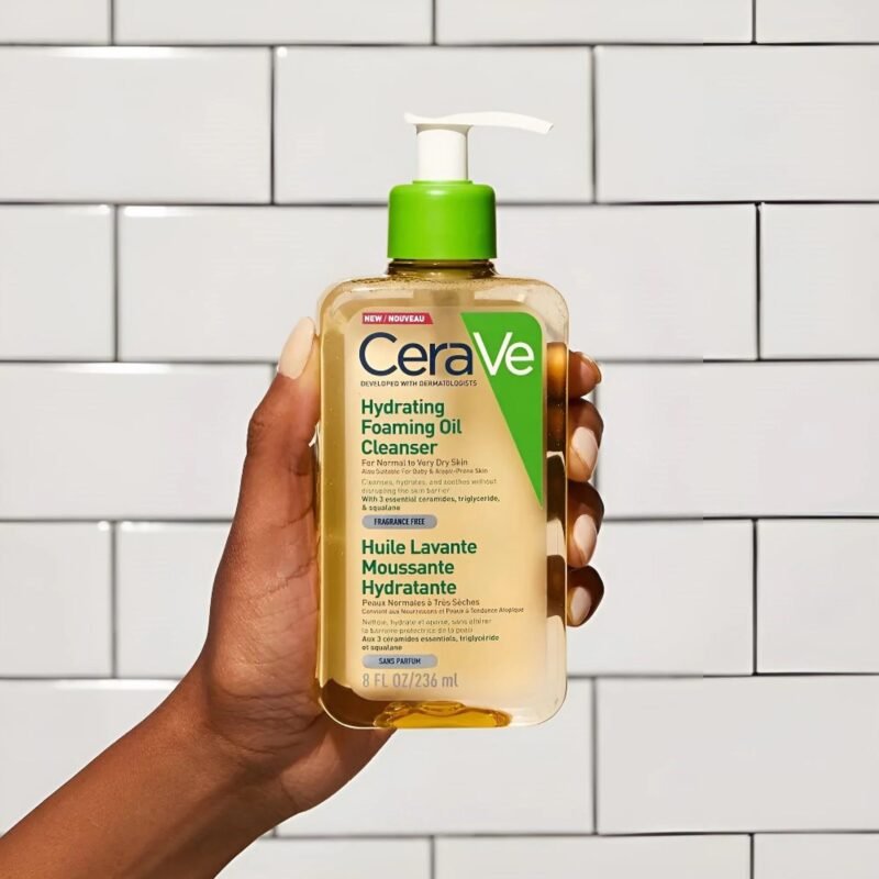 Hydrating Foaming Oil Cleanser  Cerave - Imagen 4