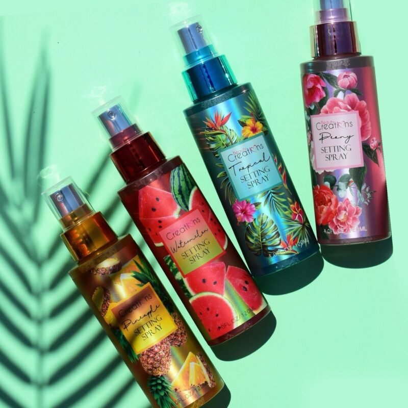 Fijador De Maquillaje - Setting Spray Con Aroma - Imagen 2