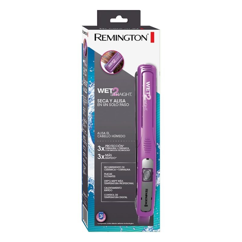 Plancha Alisadora Remington Wet2Straight