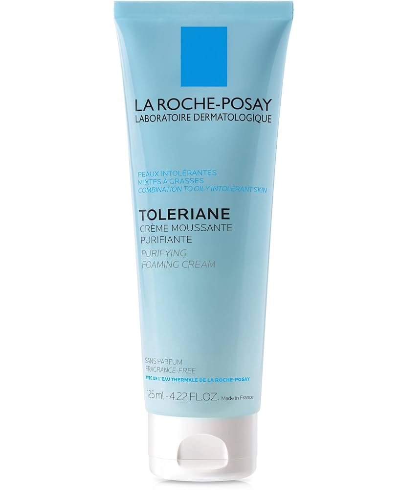 La Roche-Posay Toleriane Crema Limpiadora – Espuma Purificante para piel sensible y mixta a grasa