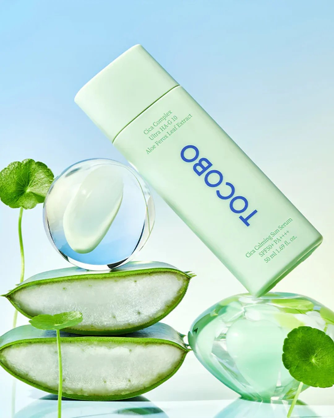 img_3409 TOCOBO - Cica Calming Sun Serum SPF50+ PA++++ - Imagen 2