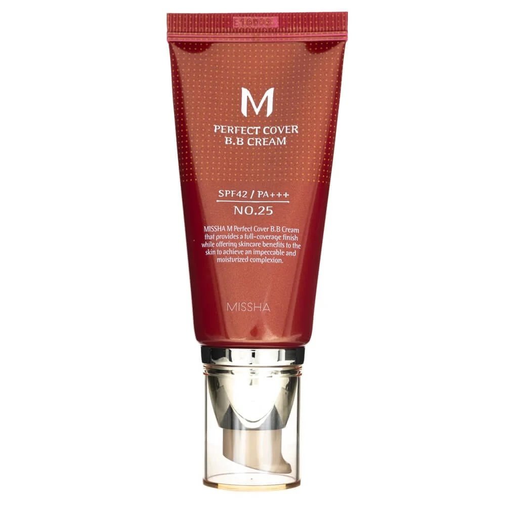 img_3419-2 Missha M Perfect Cover B.B Crema SPF 42 PA+++ - Imagen 3