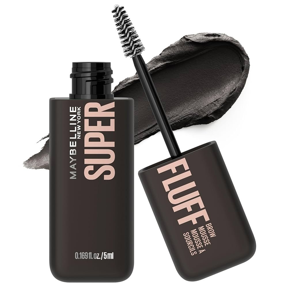 img_0149-2 MAYBELLINE Super Fluff Brow Mousse (negro) - Imagen 1