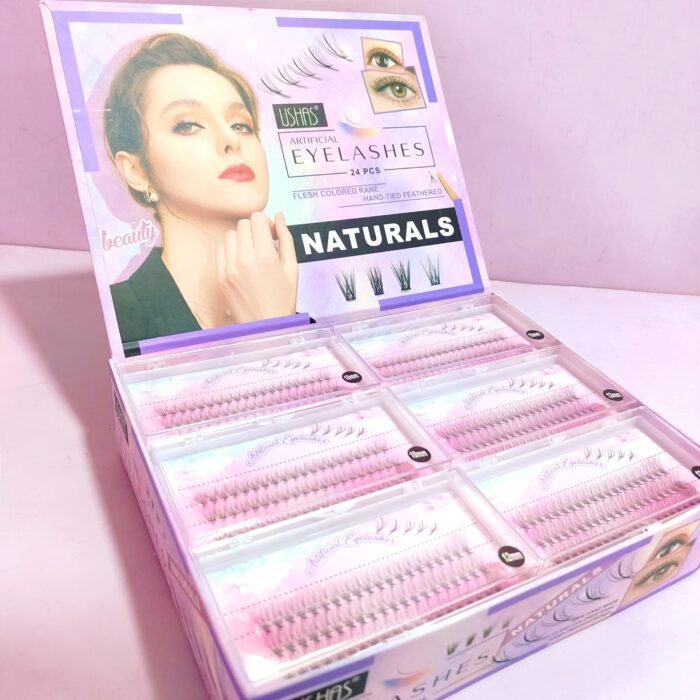 USHAS Pestañas artificial eyelahes - Imagen 2