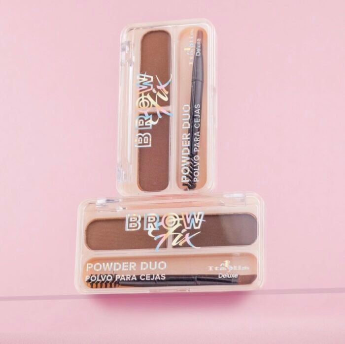 ITALIA DELUXE BROW FIX POWER DUO POLVO PARA CEJAS - Imagen 1