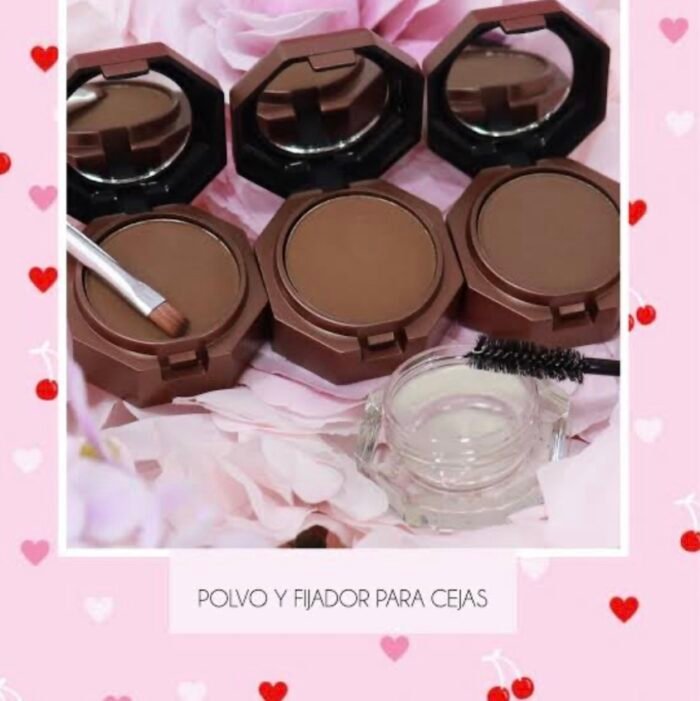 Polvo y fijador para cejas 2 en 1 YH BEJA - Imagen 1
