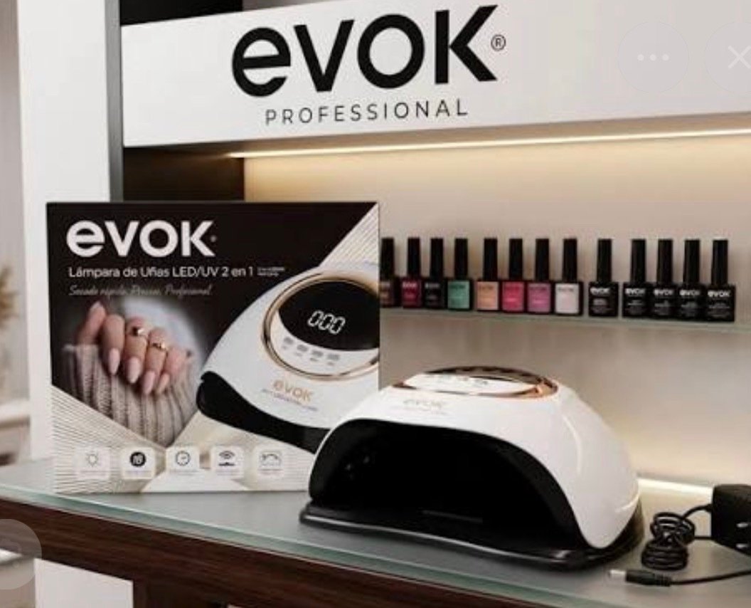 Evok lámpara de uñas 2n1