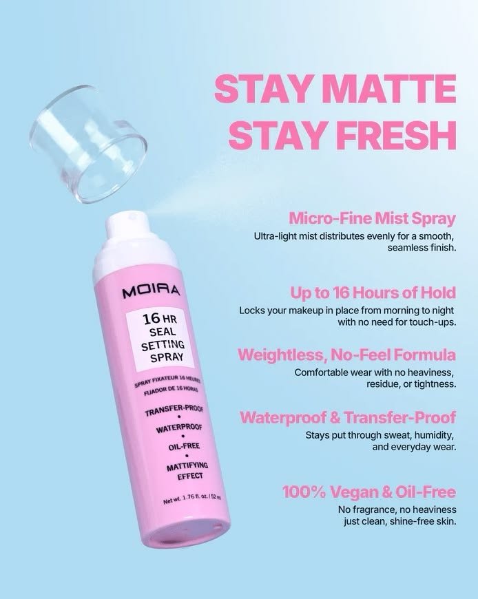 img_9909 MOIRA 16 HR Seal Setting Spray - Imagen 1